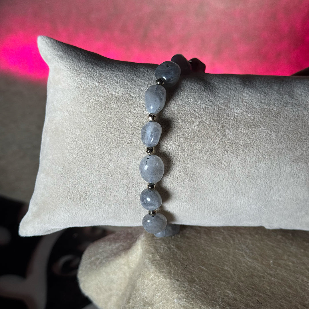 Gemour Calm Spirit – Doğal Mavi Aventurin Taşı Bileklik