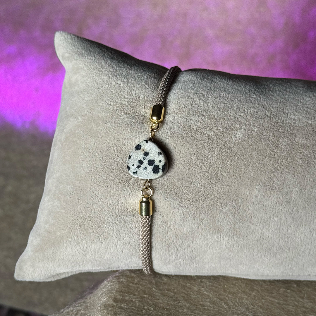 Gemour Dalmatian Spirit – Dalmaçyalı Jasper Bileklik