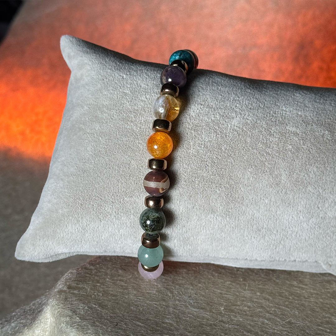 Gemour Chakra Harmony – 7 Doğaltaşlı Bileklik